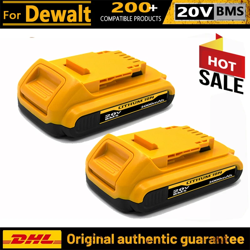 Подходит для DeWalt 18 В/20 В 3 Ач DCB203 Замена литий-ионного аккумулятора DCB206 DCB200 DCB204 Аккумулятор для электроинструмента *
Подходит для DeWalt 18 В/20 В 3 Ач DCB203 Замена литий-ионного аккумулятора DCB206 DCB200 DCB204 Аккумулятор для электроинструмента *