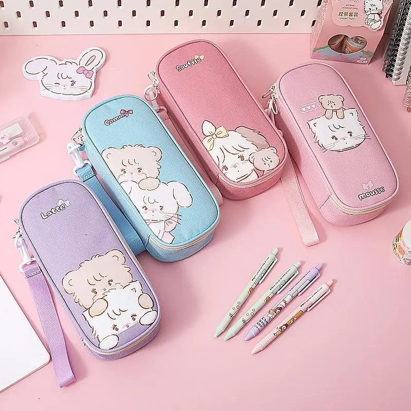 Mikko New Anime Storage Box Kawaii Creative Cute Cartoon Children's Pencil Case Large Capacity Stationery Box Makeup Brush Box
Mikko New Anime Storage Box Kawaii Creative Cute Cartoon Children's Pencil Case Large Capacity Stationery Box Makeup Brush Box