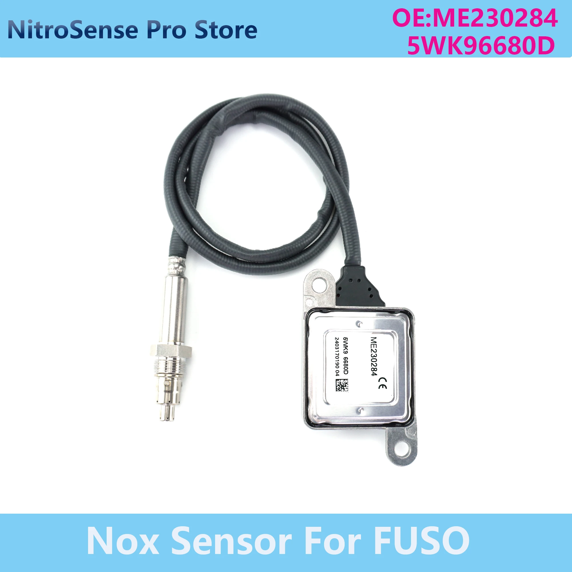 5WK9 6680D 5WK96680D ME230284 High Quality Nitrogen Oxide Sensor For Fuso
5WK9 6680D 5WK96680D ME230284 High Quality Nitrogen Oxide Sensor For Fuso