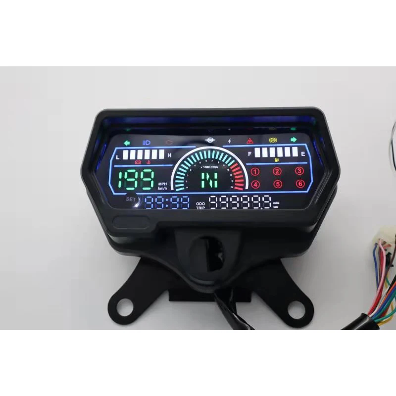 Intelligent Library Motorcycle Speedometer Tachometer Digital Meter With USB Charge For CG125 CG150 XF150
Intelligent Library Motorcycle Speedometer Tachometer Digital Meter With USB Charge For CG125 CG150 XF150