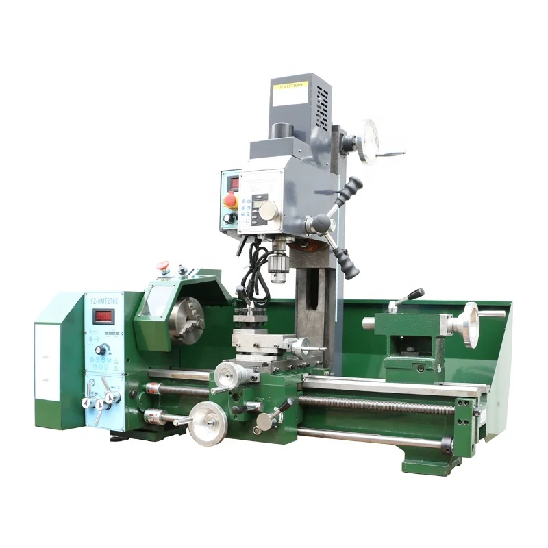 ENYUMG 2760 Multi-purpose Bench Lathe Mini Combination Metal Lathe Milling Machine Mill Drill Lathe with Milling Drilling
ENYUMG 2760 Multi-purpose Bench Lathe Mini Combination Metal Lathe Milling Machine Mill Drill Lathe with Milling Drilling