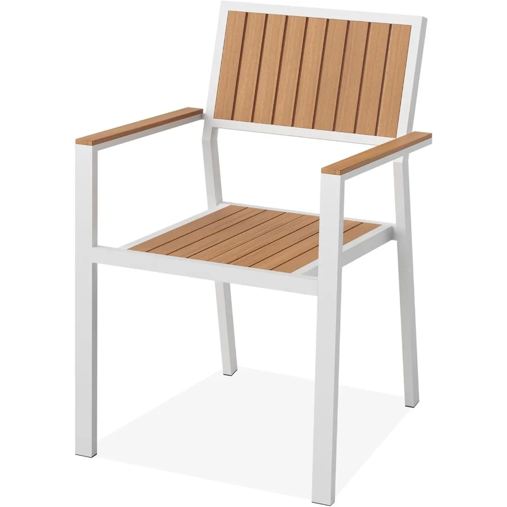 Outdoor Aluminum Patio Dining Chair for Patio Garden Poolside White Outdoor Garden Chairs and Terrace Furniture
Outdoor Aluminum Patio Dining Chair for Patio Garden Poolside White Outdoor Garden Chairs and Terrace Furniture