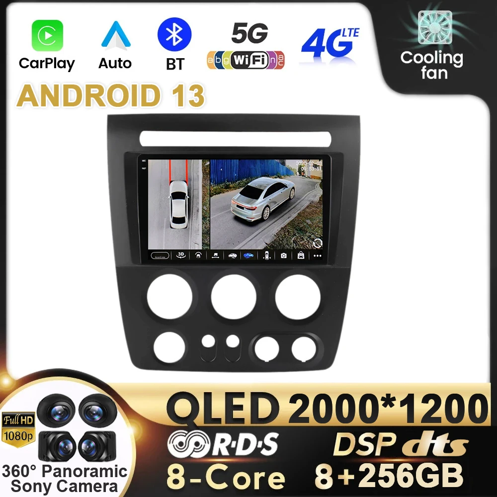 Android 13 Car Radio For Hummer H3 1 2005 - 2010 Multimedia Video Player QLED WIFI 4G Navigation GPS Auto Carplay No 2 Din DVD
Android 13 Car Radio For Hummer H3 1 2005 - 2010 Multimedia Video Player QLED WIFI 4G Navigation GPS Auto Carplay No 2 Din DVD