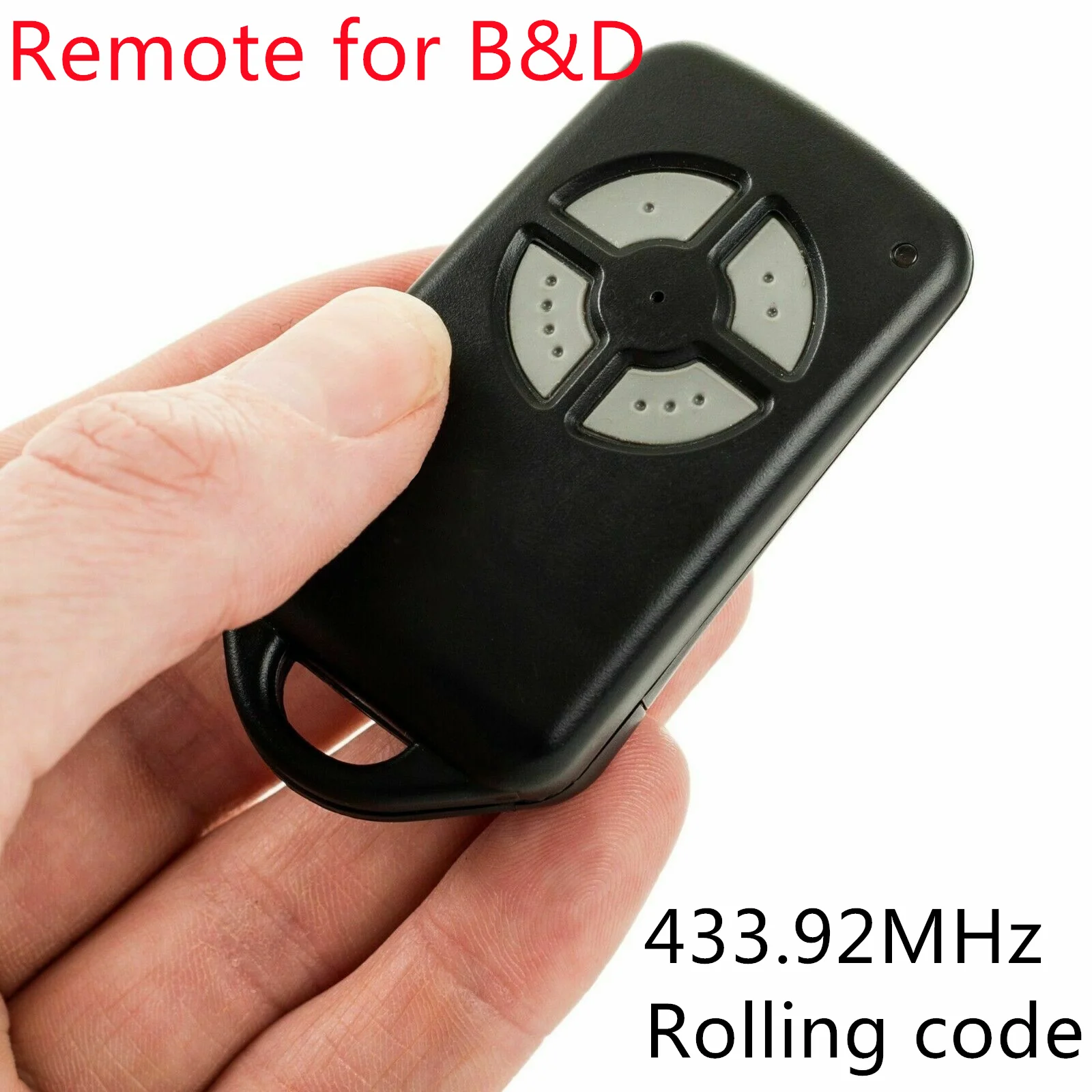 For BND Compatible 4330E 4332E 4335E Garage Door Remote Control Rolling Code 433.92MHz Gate Openers Replacement
For BND Compatible 4330E 4332E 4335E Garage Door Remote Control Rolling Code 433.92MHz Gate Openers Replacement