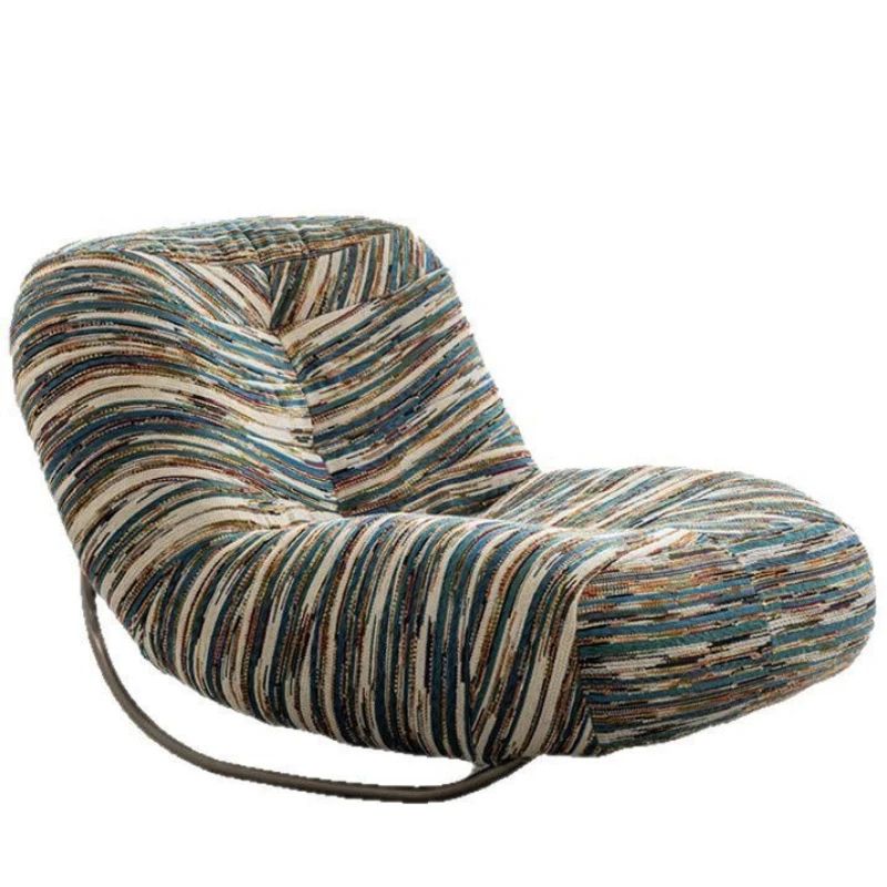 Balcony leisure single chair living room Internet celebrity wrought iron, retro rocking chair lazy sofa
Balcony leisure single chair living room Internet celebrity wrought iron, retro rocking chair lazy sofa