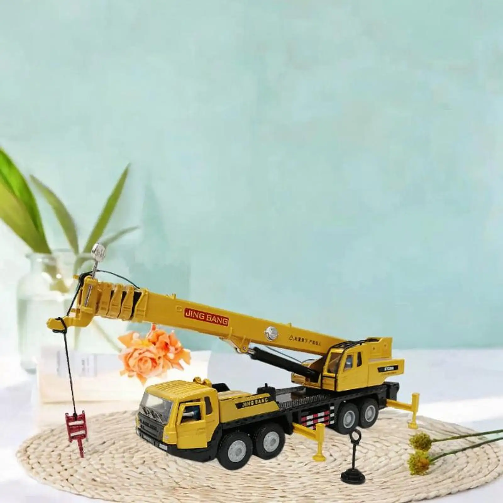 1:50 Scale Crane Truck Vehicle Gift Engineering Truck for Boys Girls Ages 3+
1:50 Scale Crane Truck Vehicle Gift Engineering Truck for Boys Girls Ages 3+