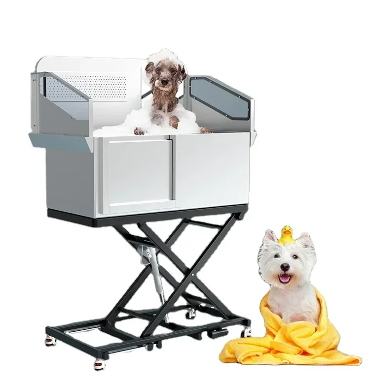 For Good Quality Multifunctional Stainless Steel Electric Lift Height Bathtub Dog Grooming Bath Tub For Pet
For Good Quality Multifunctional Stainless Steel Electric Lift Height Bathtub Dog Grooming Bath Tub For Pet