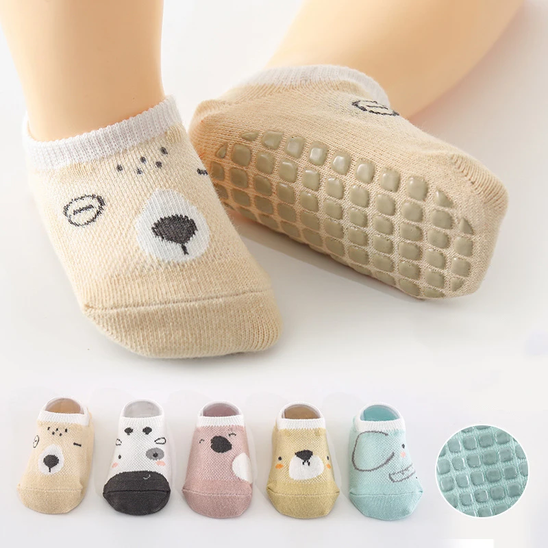 Cute Cartoon Baby Floor Socks Anti Slip Toddler Boat Sock Spring Summer Children Walking Socks Thin Cotton Newborn Footwear 0-3Y
Cute Cartoon Baby Floor Socks Anti Slip Toddler Boat Sock Spring Summer Children Walking Socks Thin Cotton Newborn Footwear 0-3Y