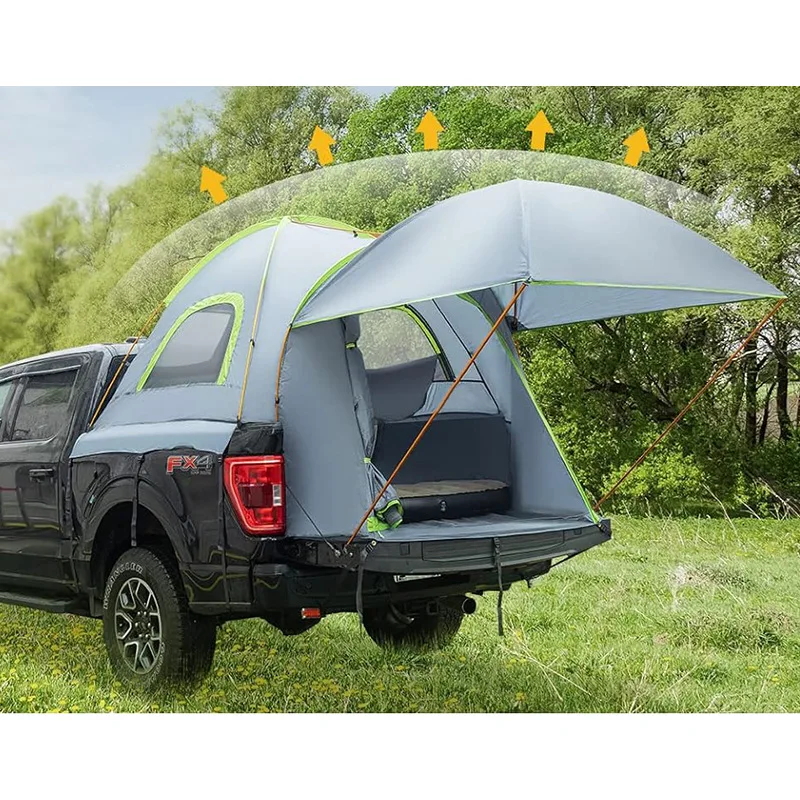 Portable Double-Layer One Bedroom Four-Season Waterproof Truck Bed Tent Removable Awning Outdoor Camping Equipment Made Oxford
Portable Double-Layer One Bedroom Four-Season Waterproof Truck Bed Tent Removable Awning Outdoor Camping Equipment Made Oxford