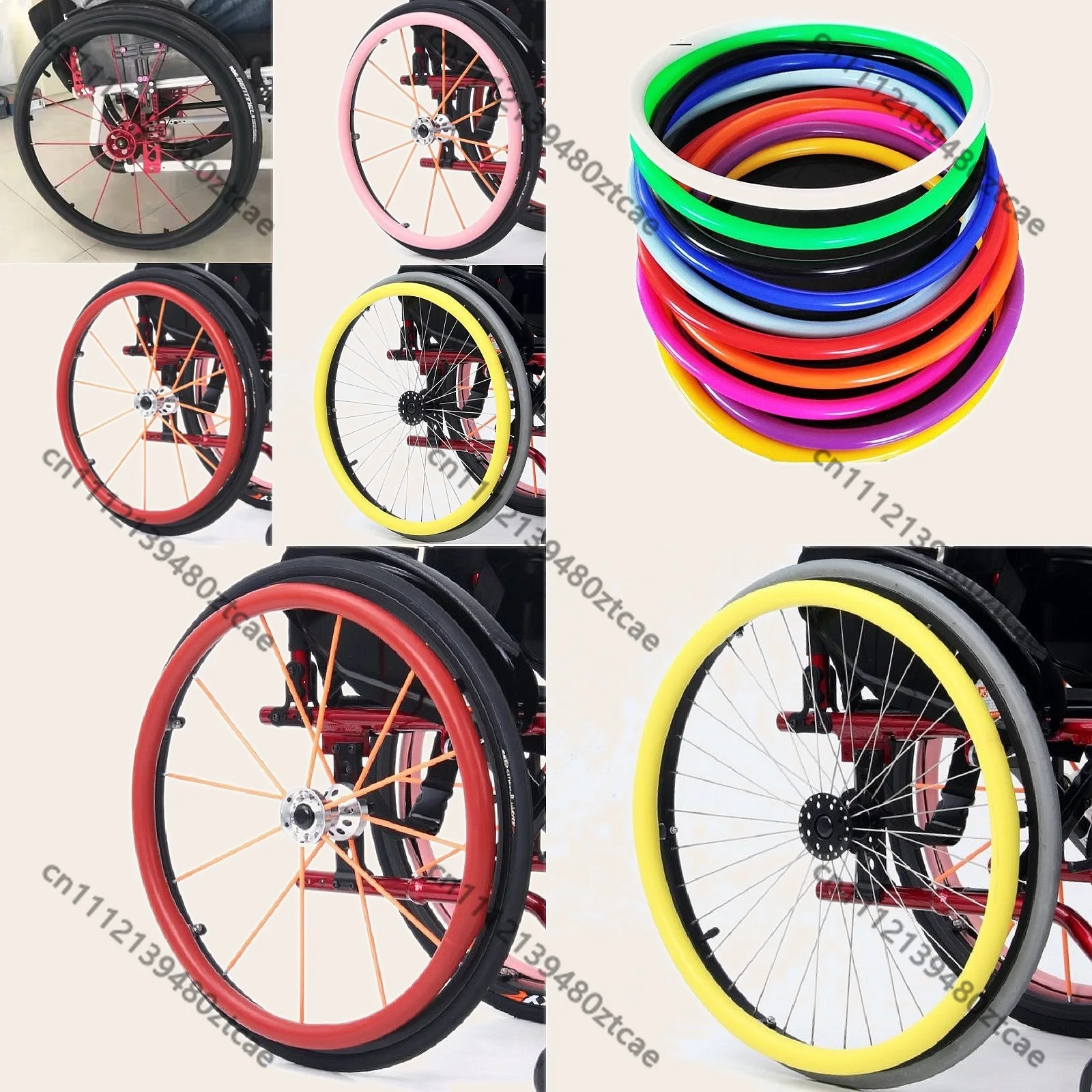 24 Inch Wheelchair Handrim Cover Silicone Non-Slip Wear-Resistant Hand Push Ring Pair
24 Inch Wheelchair Handrim Cover Silicone Non-Slip Wear-Resistant Hand Push Ring Pair