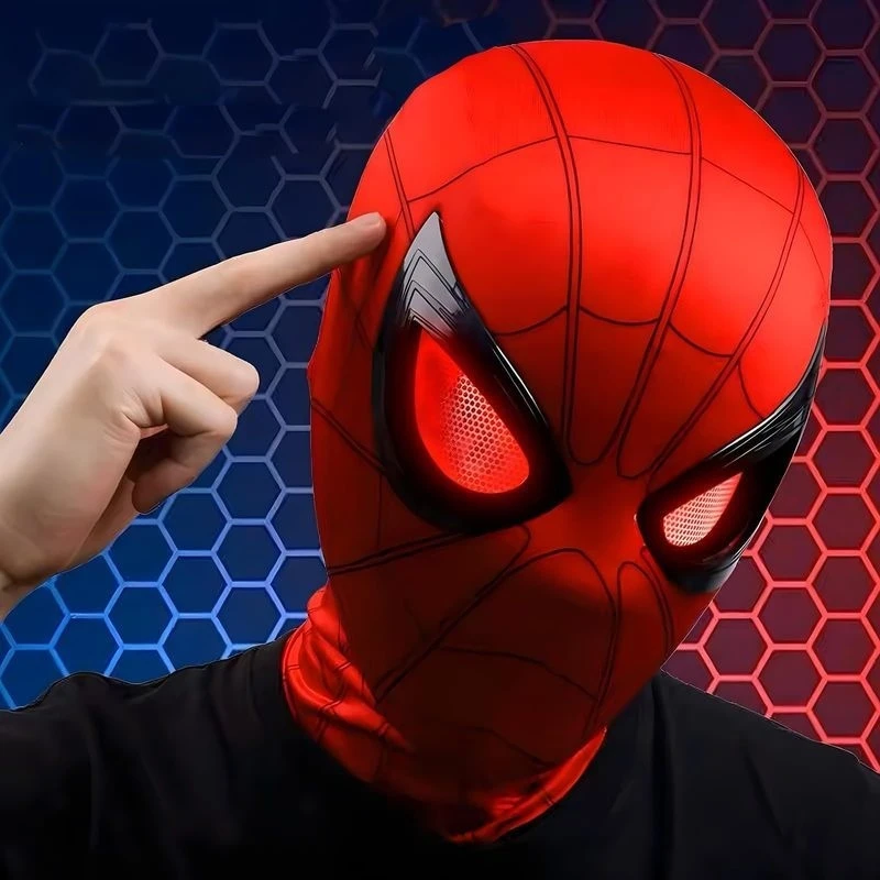 1:1 Live Spider Man Маска Кольцо Управление Подбородок Игрушка Периферийные Аниме Фильм Мстители Подарок На День Рождения Милые Красивые Подарки
1:1 Live Spider Man Маска Кольцо Управление Подбородок Игрушка Периферийные Аниме Фильм Мстители Подарок На День Рождения Милые Красивые Подарки