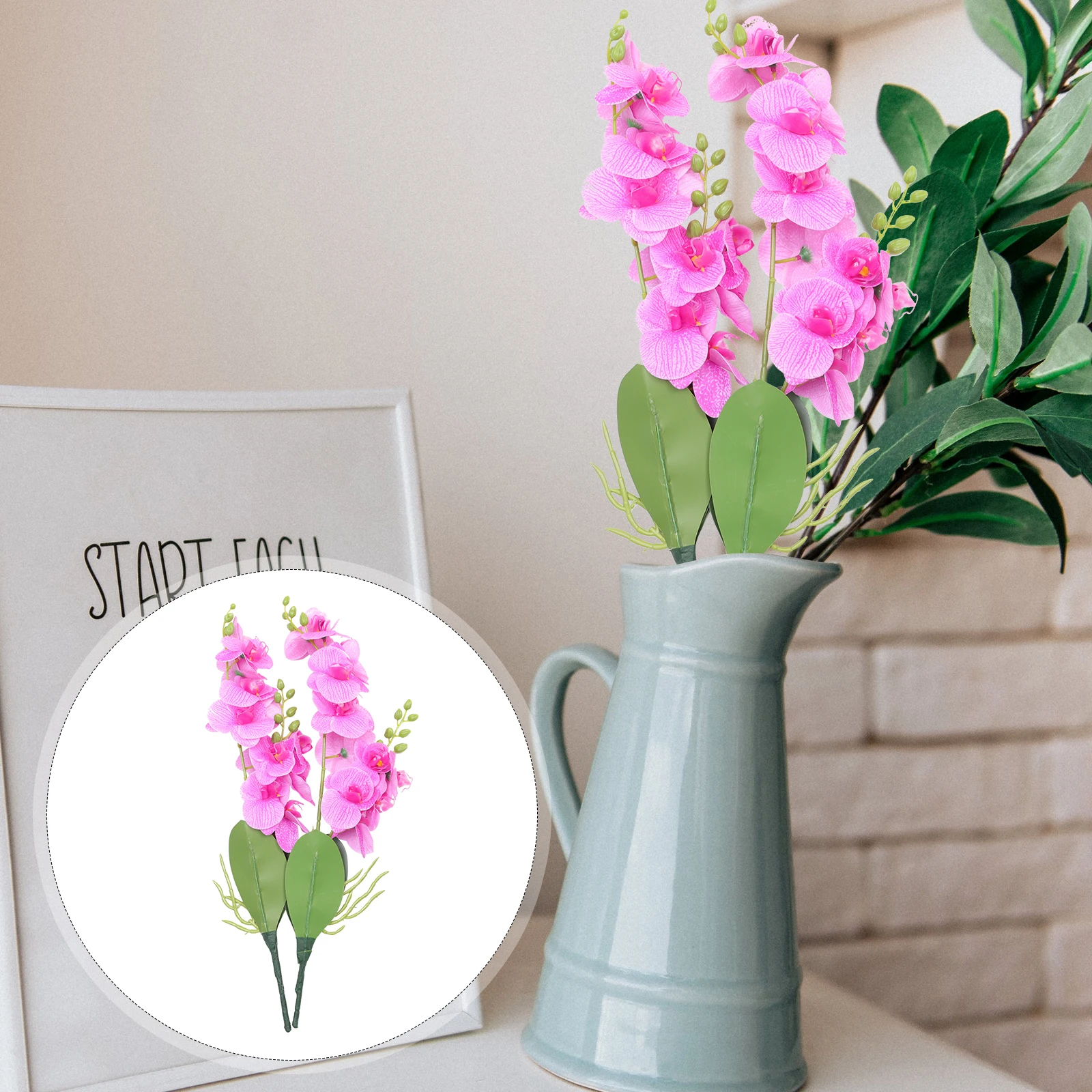 2 Pcs Simulation Phalaenopsis Fake Home Decoration Plants Orchid Decorations Flowers Arrangement Plastic
2 Pcs Simulation Phalaenopsis Fake Home Decoration Plants Orchid Decorations Flowers Arrangement Plastic
