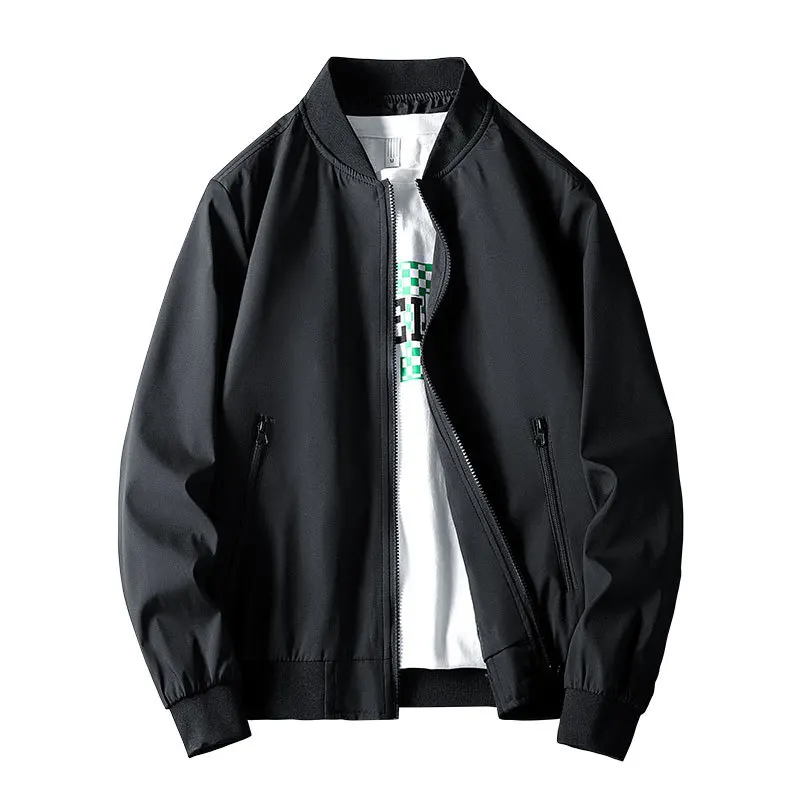 Young Men's Fashionable Light Weight Coat Autumn Men's Thin Baseball Style Jacket Jacket for Men Spring Casual Outerwear Coat
Young Men's Fashionable Light Weight Coat Autumn Men's Thin Baseball Style Jacket Jacket for Men Spring Casual Outerwear Coat