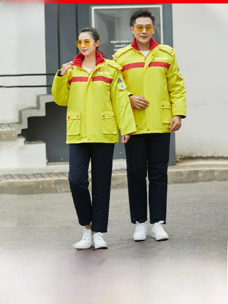 Winter Reflective Strip Se Workwear Set Fuel Station Cold Proof Warm Work orms Cusizable Logo Printed Corporate Ap...
Winter Reflective Strip Se Workwear Set Fuel Station Cold Proof Warm Work orms Cusizable Logo Printed Corporate Ap...