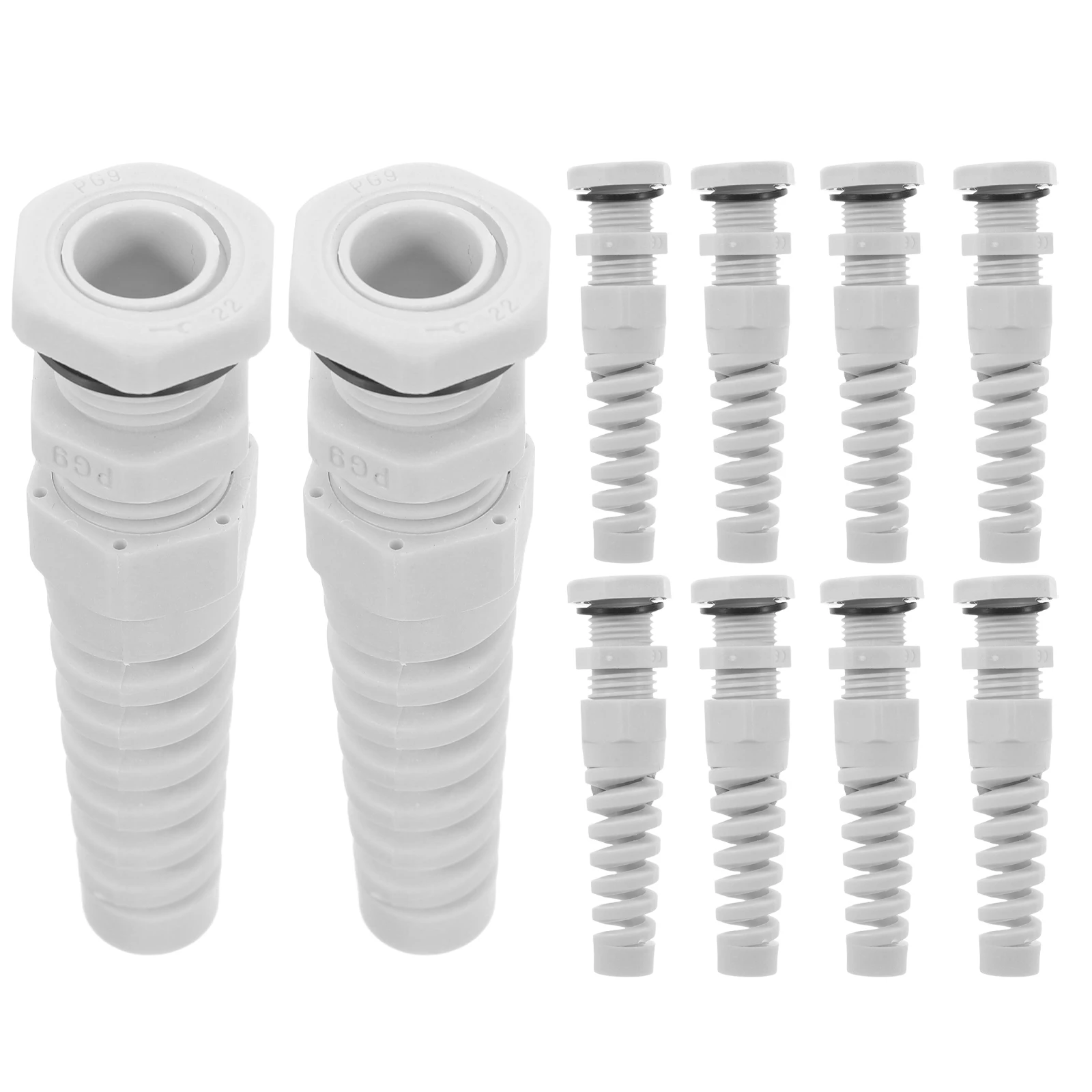 10pcs Cable Strain Relief Connectors Waterproof Nylon Adjustable Cord Glands Twist Resistant Industrial Automation
10pcs Cable Strain Relief Connectors Waterproof Nylon Adjustable Cord Glands Twist Resistant Industrial Automation