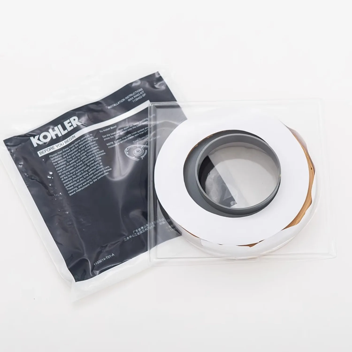 Toilet Wax Ring Compatible with Kohler K-1139452-SP Grease Flange Leak Proof Odor Resistant Seal
Toilet Wax Ring Compatible with Kohler K-1139452-SP Grease Flange Leak Proof Odor Resistant Seal