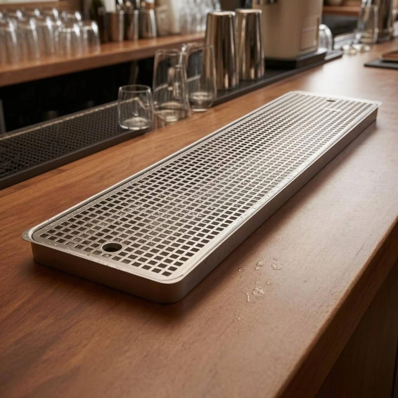 Beer Catch Tray Tray Rectangular Stainless Steel Catch Tray Tray Liquid Catcher Silver Metal Finish Hospitality Equipment Easy
Beer Catch Tray Tray Rectangular Stainless Steel Catch Tray Tray Liquid Catcher Silver Metal Finish Hospitality Equipment Easy