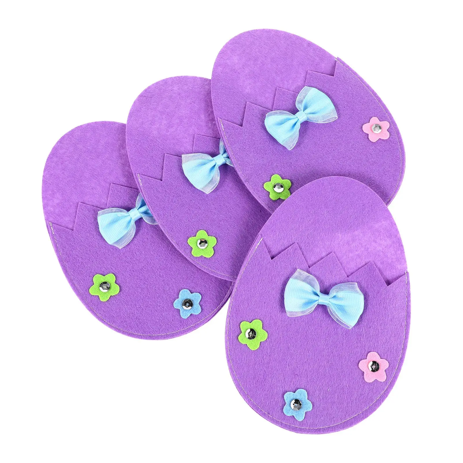 4 Pcs Easter Egg Cutlery Bags Silverware Holders Purple Eggs Sleeves Fabric Easy Clean Portable Family Gatherings
4 Pcs Easter Egg Cutlery Bags Silverware Holders Purple Eggs Sleeves Fabric Easy Clean Portable Family Gatherings