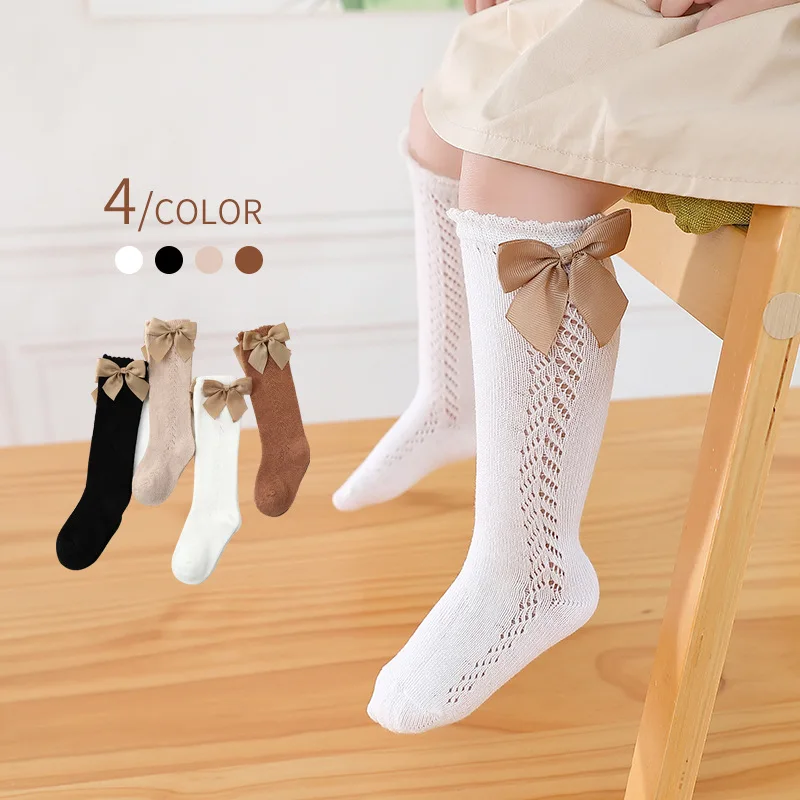 Baby Girl Knee High Socks Cotton Breathable Soft Children Socks Solid Big Bow Kids Girls Infant Princess Long Socks 1-6Years
Baby Girl Knee High Socks Cotton Breathable Soft Children Socks Solid Big Bow Kids Girls Infant Princess Long Socks 1-6Years