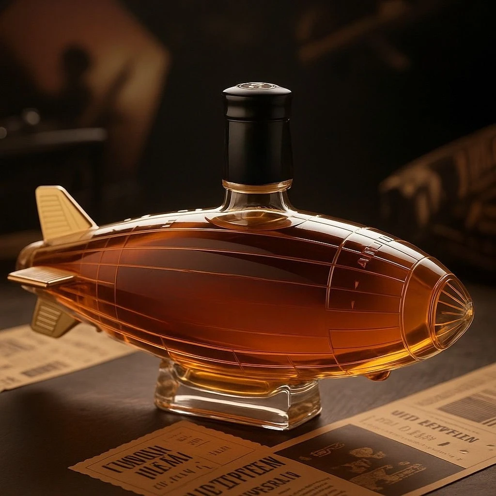 Space Ship Shape Transparent Glass Whiskey Empty Bottle Cocktail Storage Bottle Bar Party Display Gift For Husband Home Decor
Space Ship Shape Transparent Glass Whiskey Empty Bottle Cocktail Storage Bottle Bar Party Display Gift For Husband Home Decor