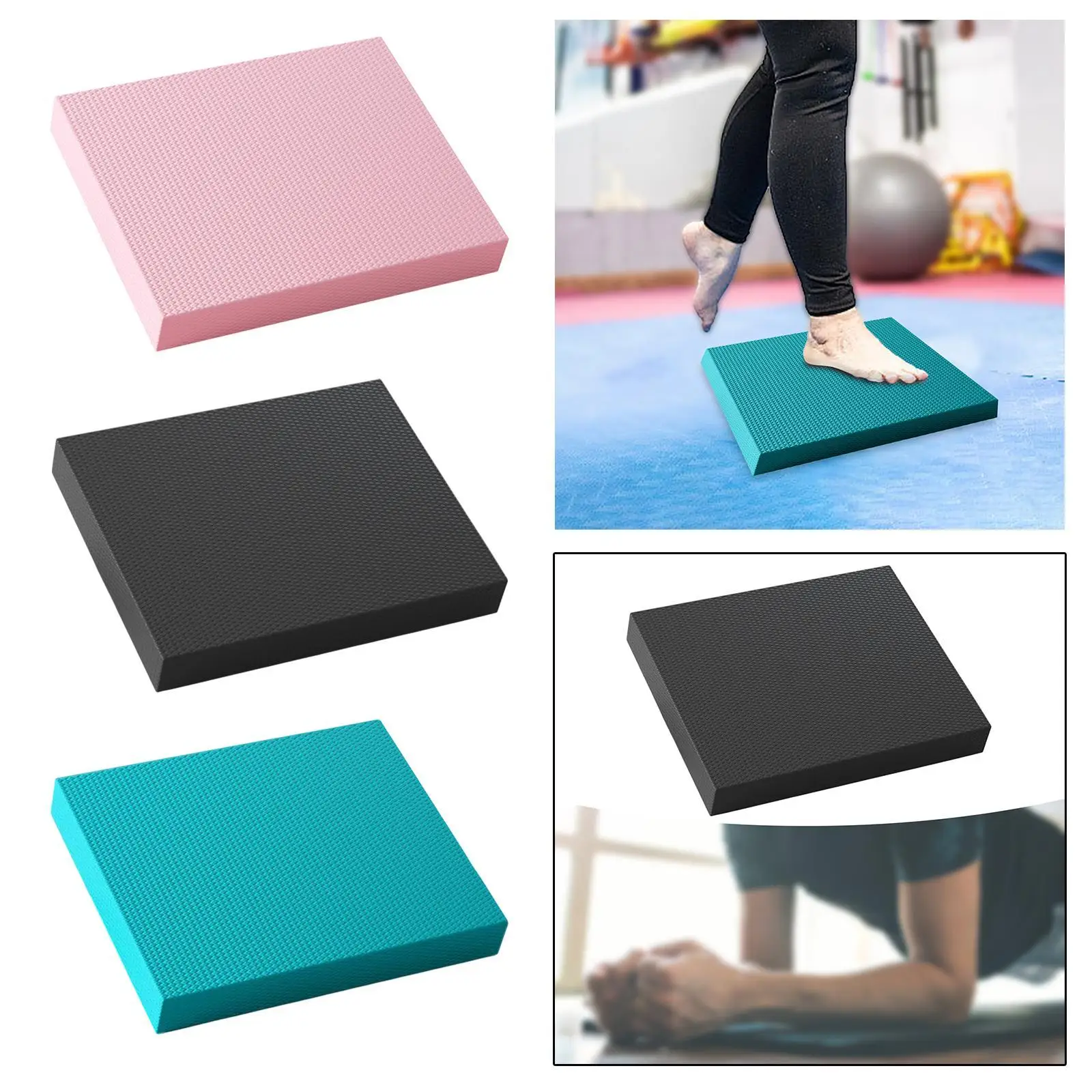 Exercise Balance Pad Yoga Knee Pad Comfortable Knee Protection Portable Anti Slip Cushion for Pilates Workout Stretching
Exercise Balance Pad Yoga Knee Pad Comfortable Knee Protection Portable Anti Slip Cushion for Pilates Workout Stretching