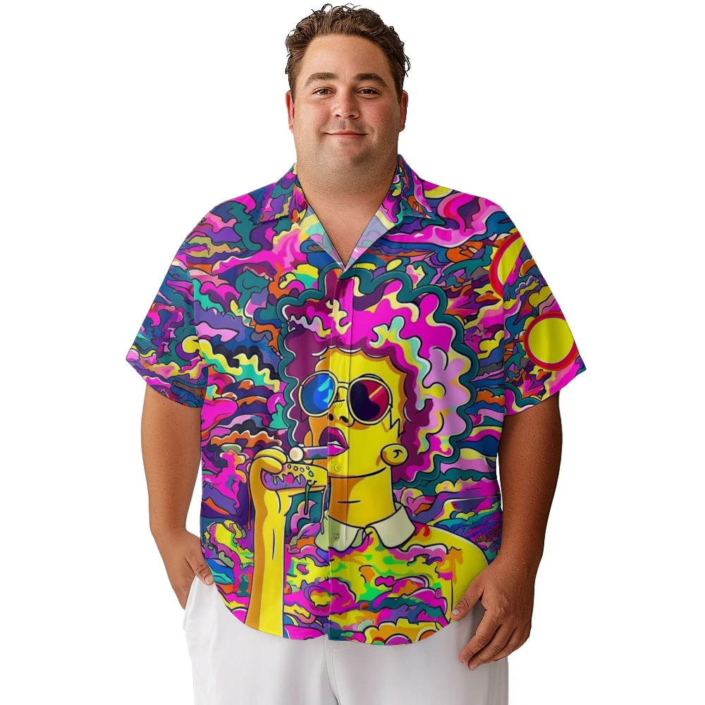 2024 new Hawaii Men's shirts plus size Abstract portrait fashion lady printed clothing casual short-sleeved
2024 new Hawaii Men's shirts plus size Abstract portrait fashion lady printed clothing casual short-sleeved