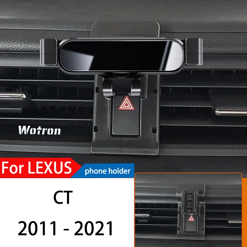Car Phone Holder For Lexus CT 2011-2021 GPS Special Gravity Navigation Mobile Bracket 360 Degree Rotating Stand Accessories
Car Phone Holder For Lexus CT 2011-2021 GPS Special Gravity Navigation Mobile Bracket 360 Degree Rotating Stand Accessories