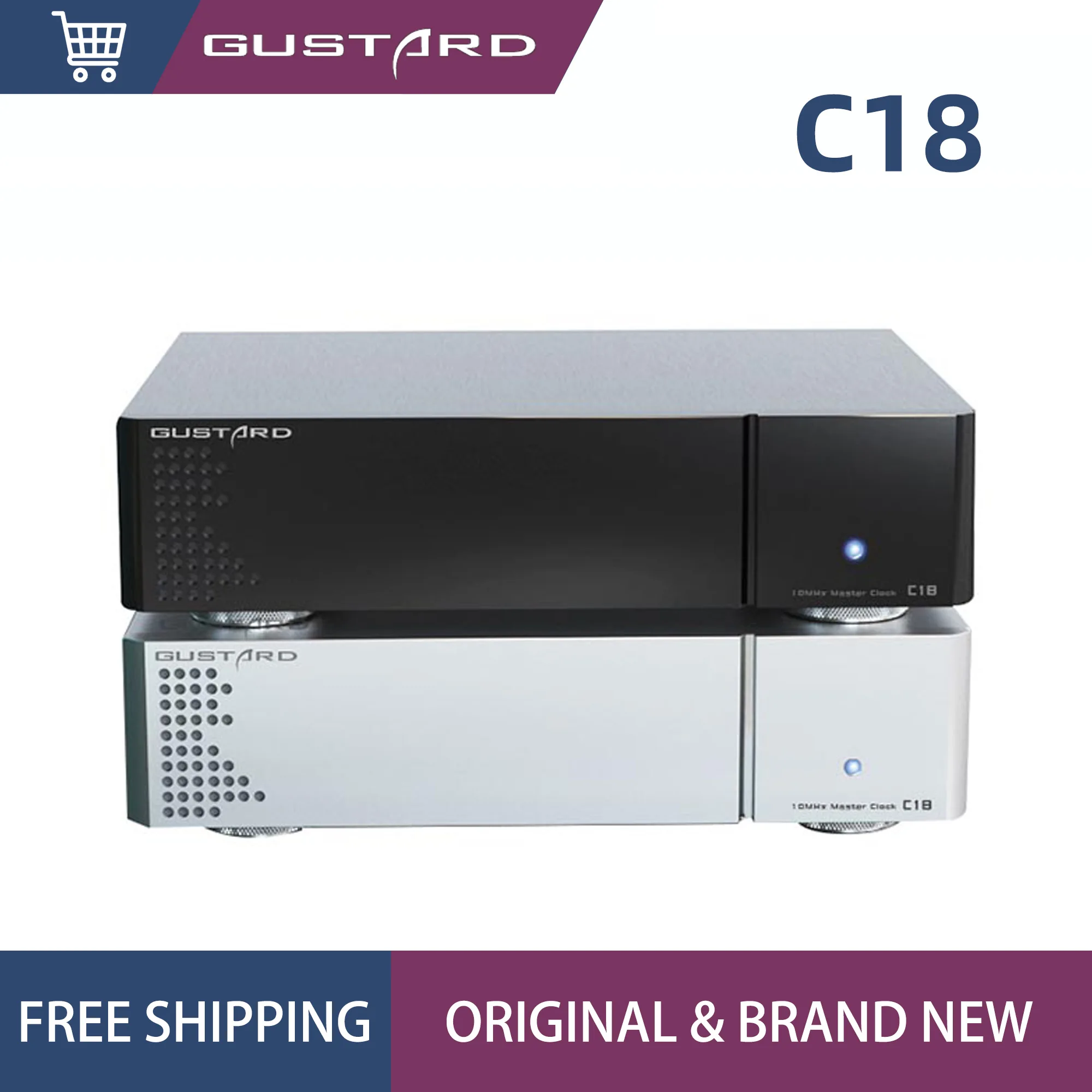 New version Gustard C18 10M Clock Audio Clock OCXO 10M Clock Audio Clock Constant Temperature Crystal Oscillator OCXO
New version Gustard C18 10M Clock Audio Clock OCXO 10M Clock Audio Clock Constant Temperature Crystal Oscillator OCXO