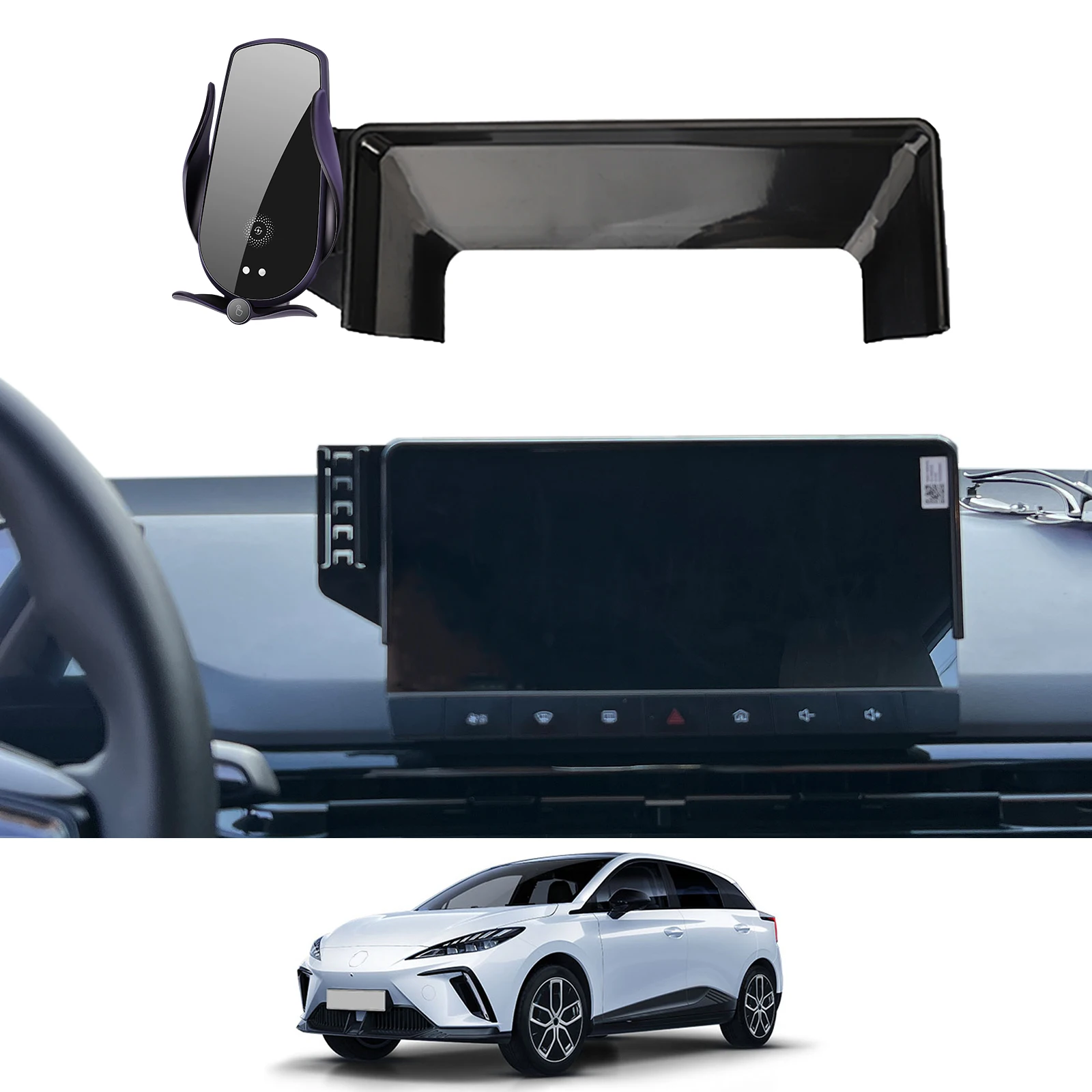 for MG 4 MG4 2022-2024 EV Phone Holder Screen Fixed Navigation Bracket Base Wireless Charging Accessories
for MG 4 MG4 2022-2024 EV Phone Holder Screen Fixed Navigation Bracket Base Wireless Charging Accessories