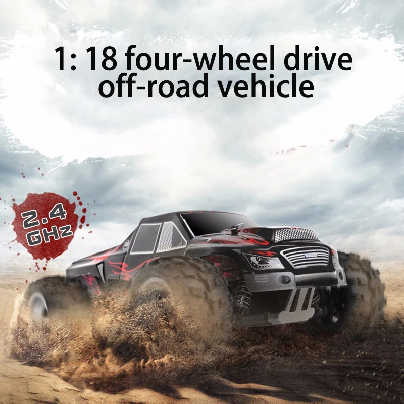1: 18 Four-wheel Drive Fully Proportional Remote Control 2.4g Remote Control 50km/h High-speed Off-road Remote Control Vehicle
1: 18 Four-wheel Drive Fully Proportional Remote Control 2.4g Remote Control 50km/h High-speed Off-road Remote Control Vehicle