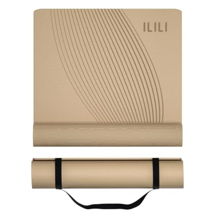 Yoga Mat TPE Exercise Mat Tear-Resistant Fitness Yoga Mat with Carrying Strap 72''x25''×0.3'' 8mm Ideal for Yoga Pilates Home W
Yoga Mat TPE Exercise Mat Tear-Resistant Fitness Yoga Mat with Carrying Strap 72''x25''×0.3'' 8mm Ideal for Yoga Pilates Home W