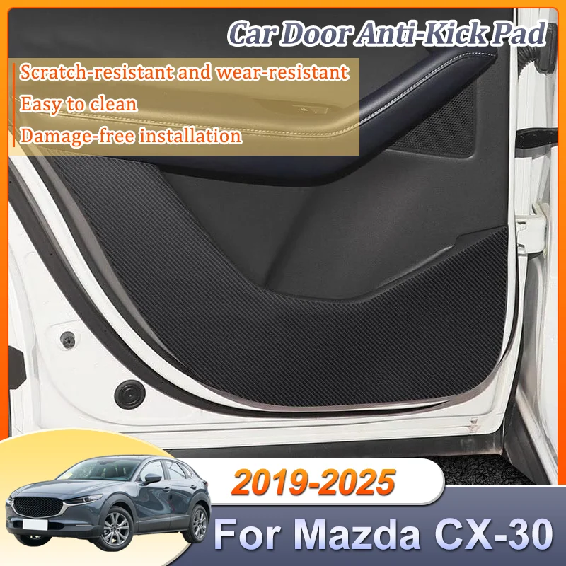Дверь автомобиля, противоударная накладка для Mazda CX-30 2019-2025, коврик против грязи, пленка против царапин, защитная наклейка, аксессуары для интерьера автомобиля
Дверь автомобиля, противоударная накладка для Mazda CX-30 2019-2025, коврик против грязи, пленка против царапин, защитная наклейка, аксессуары для интерьера автомобиля