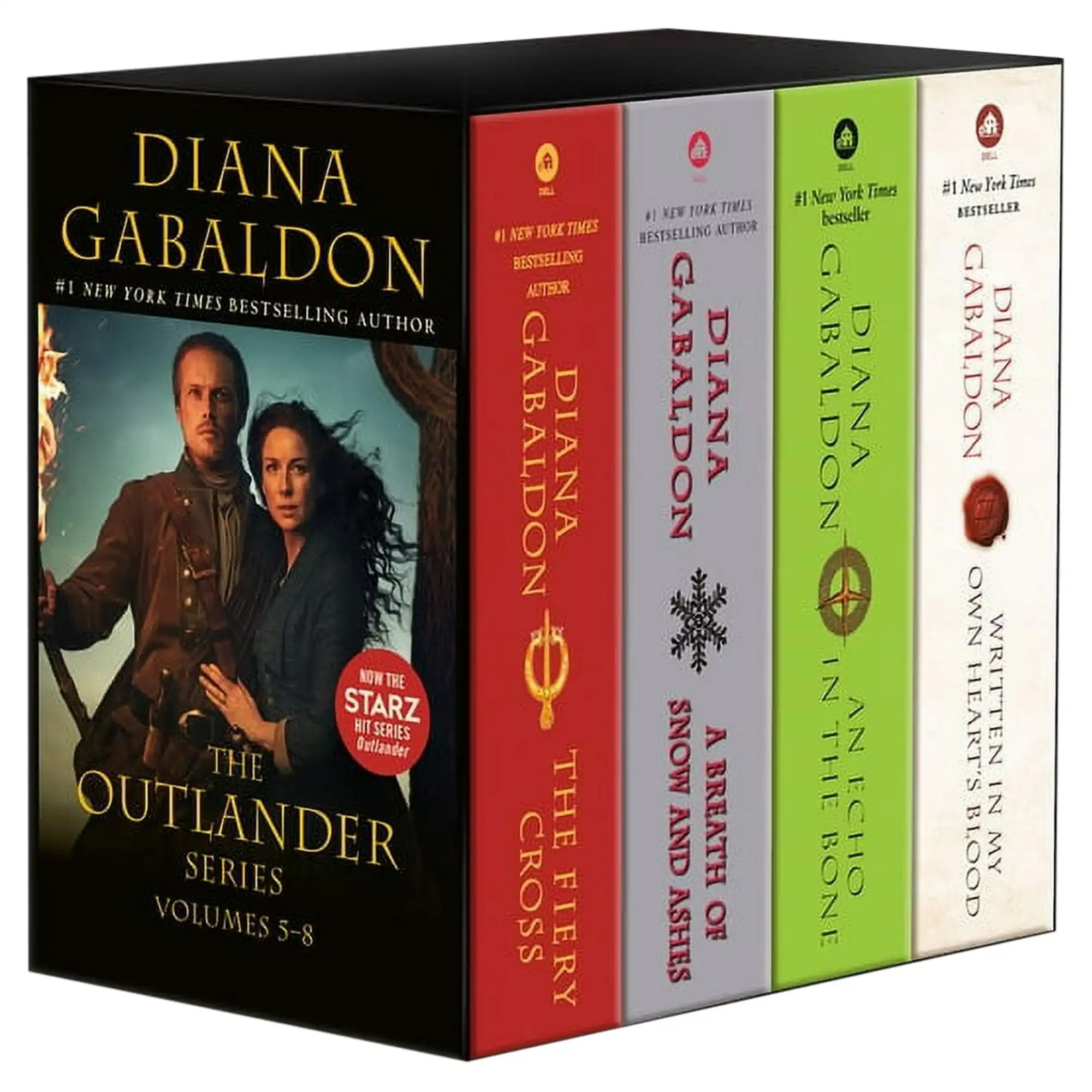 Outlander Volumes 5-8 (набор из 4 книг в штучной упаковке): Огненный крест, Дыхание снега и пепла.
Outlander Volumes 5-8 (набор из 4 книг в штучной упаковке): Огненный крест, Дыхание снега и пепла.