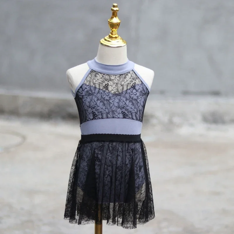 Kids Girls Ballet Dance Leotard Dress Sleeveless Lace Tulle Leotard Skirt Ballerina Gym Skating Stage Performance Dancewear
Kids Girls Ballet Dance Leotard Dress Sleeveless Lace Tulle Leotard Skirt Ballerina Gym Skating Stage Performance Dancewear