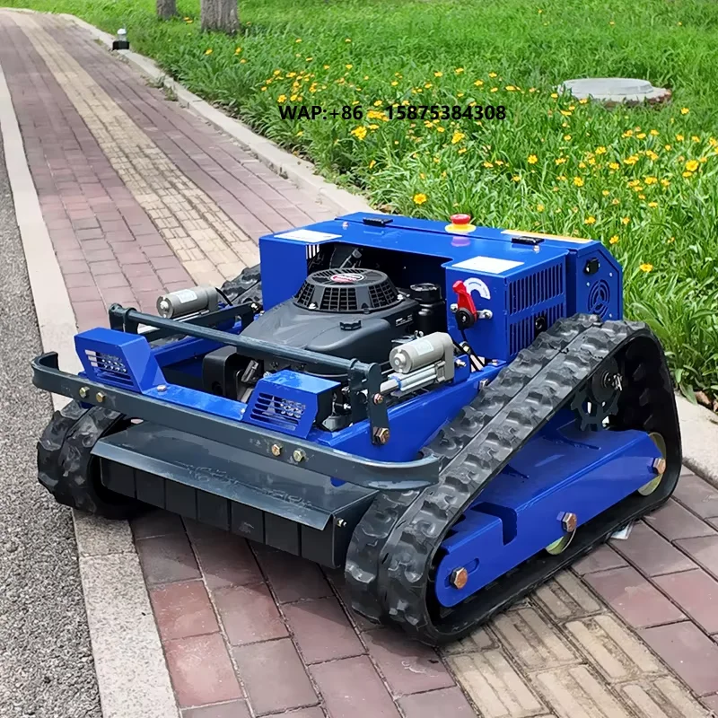 Industrial 550Mm Crawler Lawn Mower Strong ALL Terrain Grass Cutting Machine Petrol Remote Control Lawn Mower
Industrial 550Mm Crawler Lawn Mower Strong ALL Terrain Grass Cutting Machine Petrol Remote Control Lawn Mower