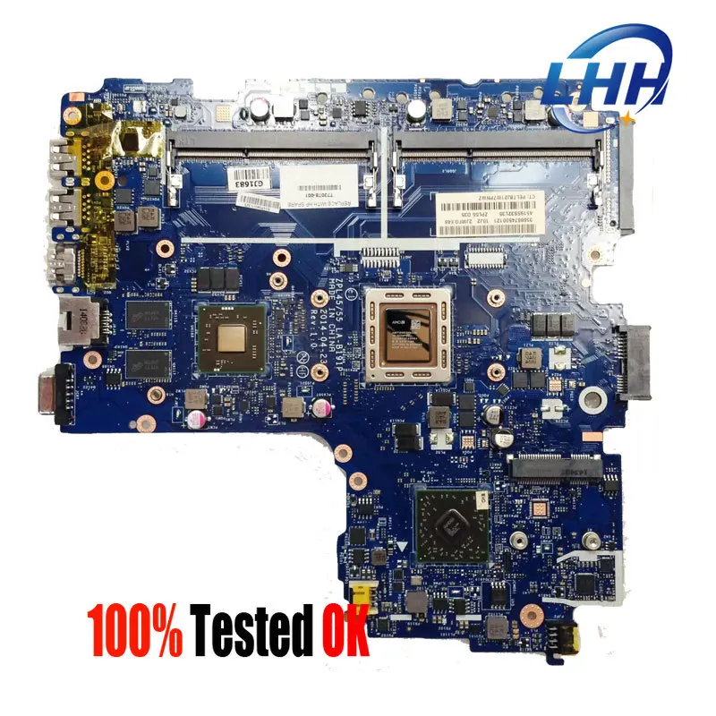 LA-B191P Mainboard for HP 455 G2 Laptop Motherboard with CPU FX-7500 GPU R7 M265DX 2G
LA-B191P Mainboard for HP 455 G2 Laptop Motherboard with CPU FX-7500 GPU R7 M265DX 2G
