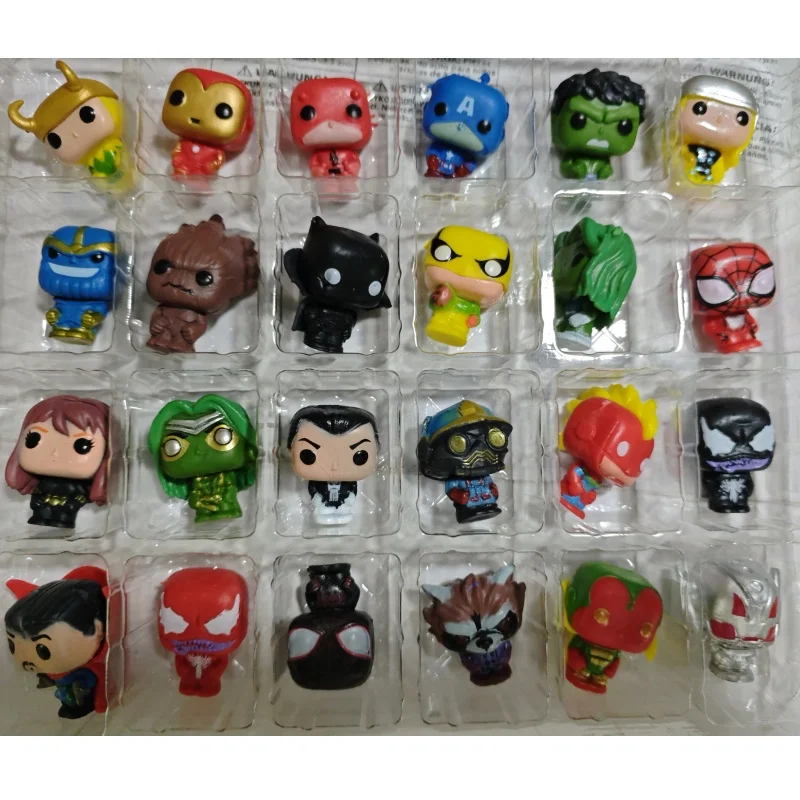 24 шт., Адвент-календарь Мстителей, слепая коробка, Железный человек, Халк, экшн-фигурка, мини-модель куклы, мультяшные игрушки, Рождественский адвент-подарок
24 шт., Адвент-календарь Мстителей, слепая коробка, Железный человек, Халк, экшн-фигурка, мини-модель куклы, мультяшные игрушки, Рождественский адвент-подарок