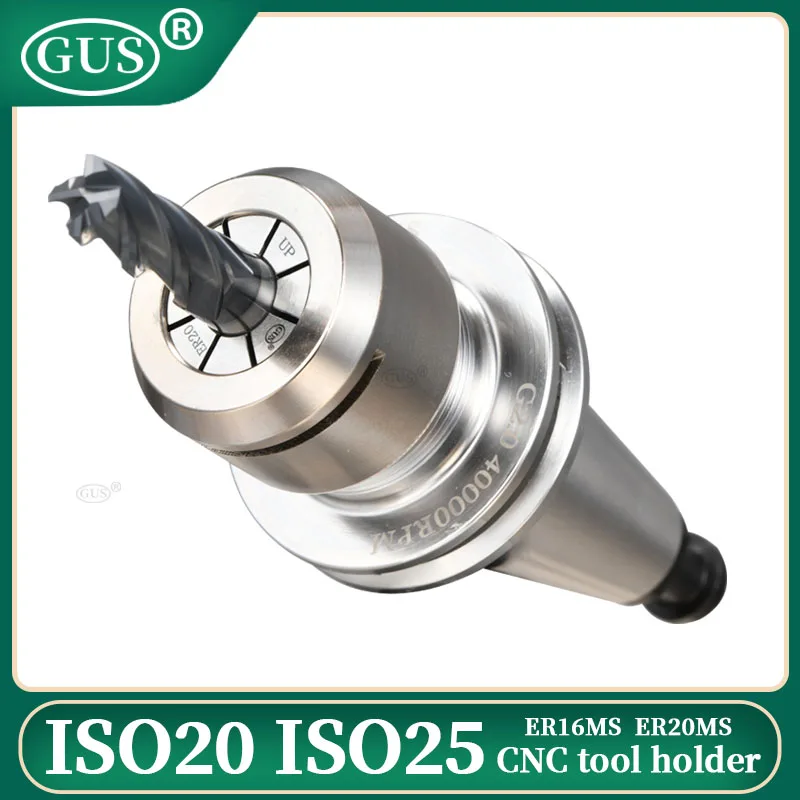 ISO20 ISO25 Stainless Steel High Accurany Tool Handle ER16MS ER20MS 35L ER Collet Chuck Tool Holder Engraving CNC Machine Tools
ISO20 ISO25 Stainless Steel High Accurany Tool Handle ER16MS ER20MS 35L ER Collet Chuck Tool Holder Engraving CNC Machine Tools
