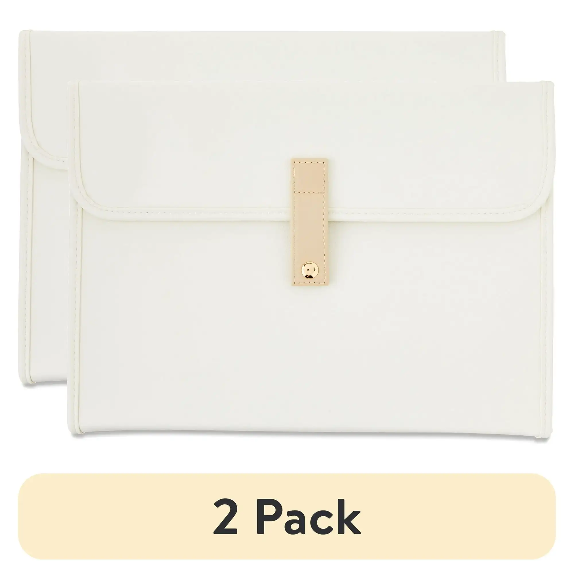 (2 pack) Pen+Gear 13-Pocket Expandable Folder, 13.58 x 9.44 x 0.78 inch, Cream, 1 Pack
(2 pack) Pen+Gear 13-Pocket Expandable Folder, 13.58 x 9.44 x 0.78 inch, Cream, 1 Pack