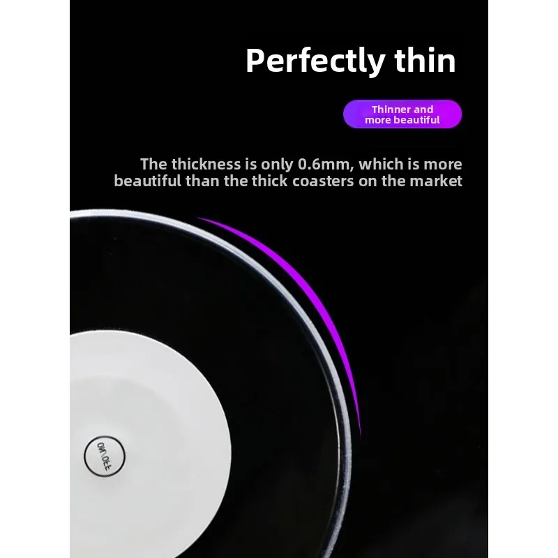 Ultra-thin Transparent LED Lighted Coaster Bar Cocktail Coaster Mixing Lighted Base Lighted Lamp Base
Ultra-thin Transparent LED Lighted Coaster Bar Cocktail Coaster Mixing Lighted Base Lighted Lamp Base