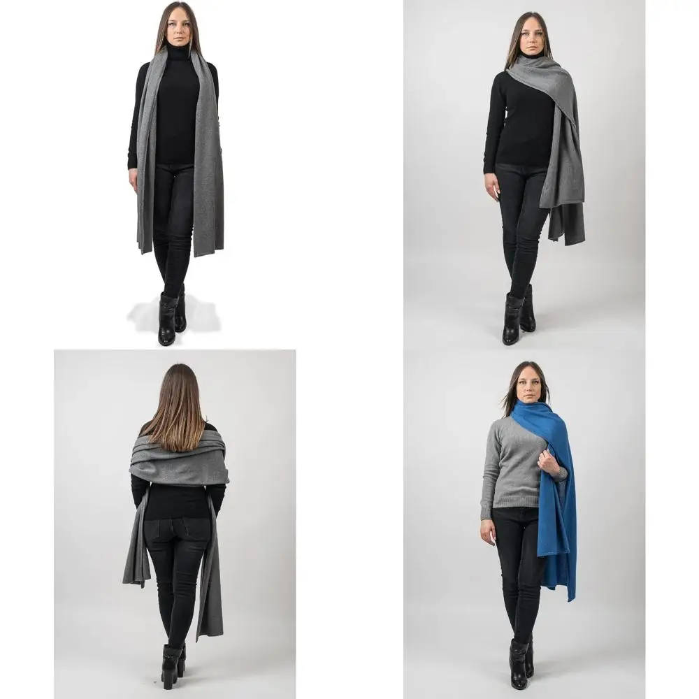 Палантин из 100% переработанного кашемира — итальянское изготовление — универсальная женская упаковка — один размер — экологически чистый роскошный аксессуар
Палантин из 100% переработанного кашемира — итальянское изготовление — универсальная женская упаковка — один размер — экологически чистый роскошный аксессуар