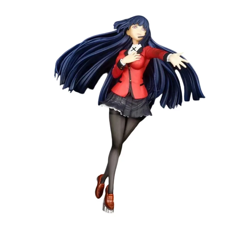 Yumeko Jabami Kakegurui Anime Figure PVC Standing Collectible Model Interchangeable Head Desktop Decoration For Anime Collectors
Yumeko Jabami Kakegurui Anime Figure PVC Standing Collectible Model Interchangeable Head Desktop Decoration For Anime Collectors