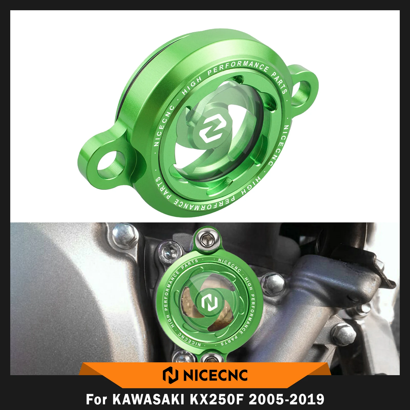 NICECNC For Kawasaki KX250F 2005-2019 KX 250 2019-2022 KX 250XC 2021 KX250X 2022 Motorcycle Transparent Engine Oil Filter Cap
NICECNC For Kawasaki KX250F 2005-2019 KX 250 2019-2022 KX 250XC 2021 KX250X 2022 Motorcycle Transparent Engine Oil Filter Cap