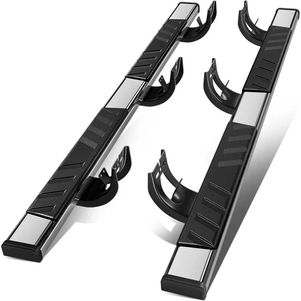 Flat Running Boards Compatible with 2009-2024 Dodge Ram 1500 Truck Extended/Quad Cab, Stainless Steel Side Step Rail Nerf Bars,
Flat Running Boards Compatible with 2009-2024 Dodge Ram 1500 Truck Extended/Quad Cab, Stainless Steel Side Step Rail Nerf Bars,