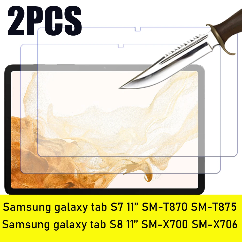 2PCS Glass For Samsung Galaxy tab S8 SM-X700 SM-X706 11'' Scratch Proof Tempered Glass Screen Protector
2PCS Glass For Samsung Galaxy tab S8 SM-X700 SM-X706 11'' Scratch Proof Tempered Glass Screen Protector