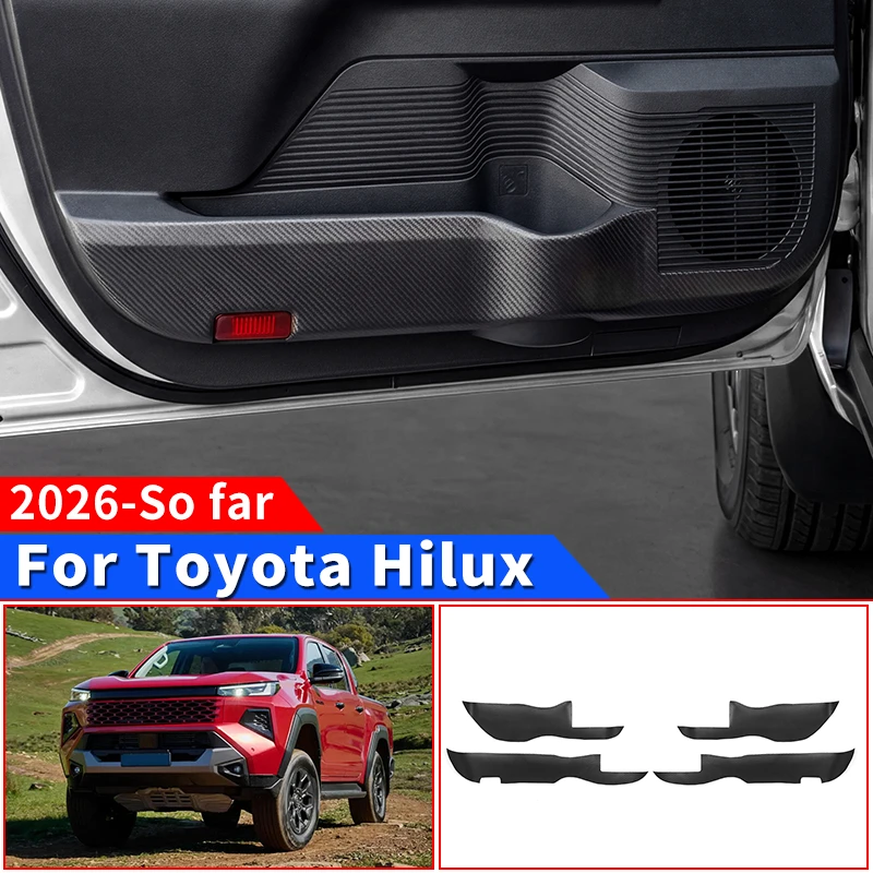 For 2026 Toyota Hilux Pickup Truck Door Anti Kick Protector Pad Scratch Resistant Waterproof Interior Decoration Car Accessories
For 2026 Toyota Hilux Pickup Truck Door Anti Kick Protector Pad Scratch Resistant Waterproof Interior Decoration Car Accessories