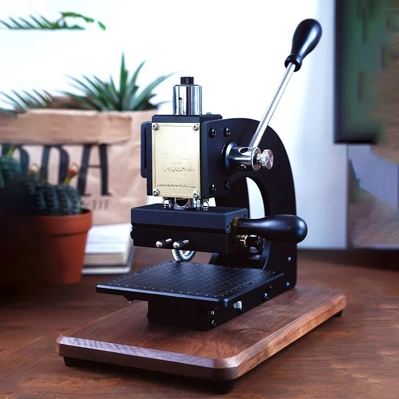 EC-17 Desktop Gilding Machine - Fast 3-Min Heat Up, Precision Imprinting on Books/Cards/Artificial Leather