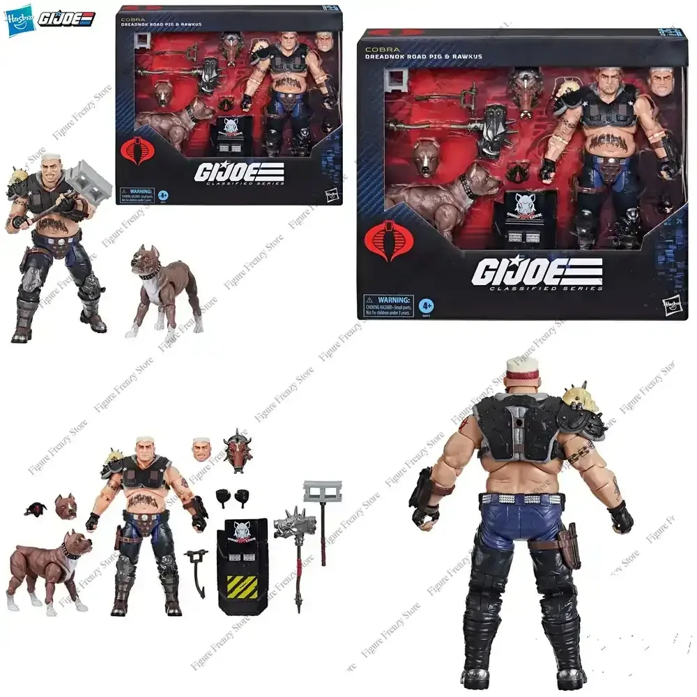Special Offer In Stock for Hasbro G I Joe Classified Series #135 Dreadnok Road Pig & Rawkus 15cm Action Soldier Figure
Special Offer In Stock for Hasbro G I Joe Classified Series #135 Dreadnok Road Pig & Rawkus 15cm Action Soldier Figure