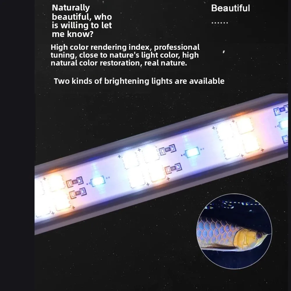 LED Aquarium Light,Submersible ,36CM-172CM, Golden Dragon Aquarium Fish Tank Light , Diving Led Bar For Tropical Fishes ,Arowana
LED Aquarium Light,Submersible ,36CM-172CM, Golden Dragon Aquarium Fish Tank Light , Diving Led Bar For Tropical Fishes ,Arowana