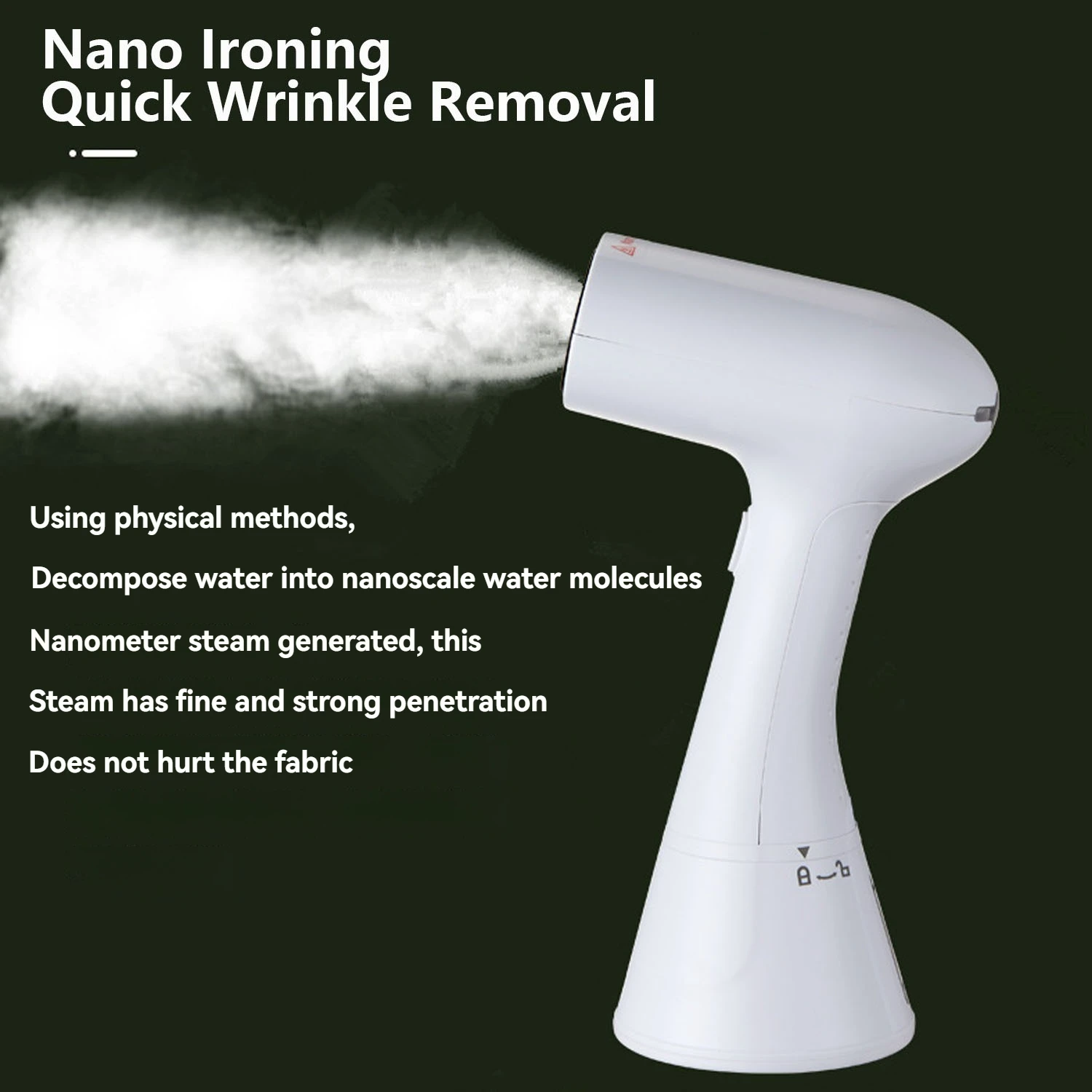 220ml Handheld Garment Steamer Portable Garment Steamer Home Electric Steam Cleaner Steam Mini Iron Removal Flat Ironing Machine
220ml Handheld Garment Steamer Portable Garment Steamer Home Electric Steam Cleaner Steam Mini Iron Removal Flat Ironing Machine